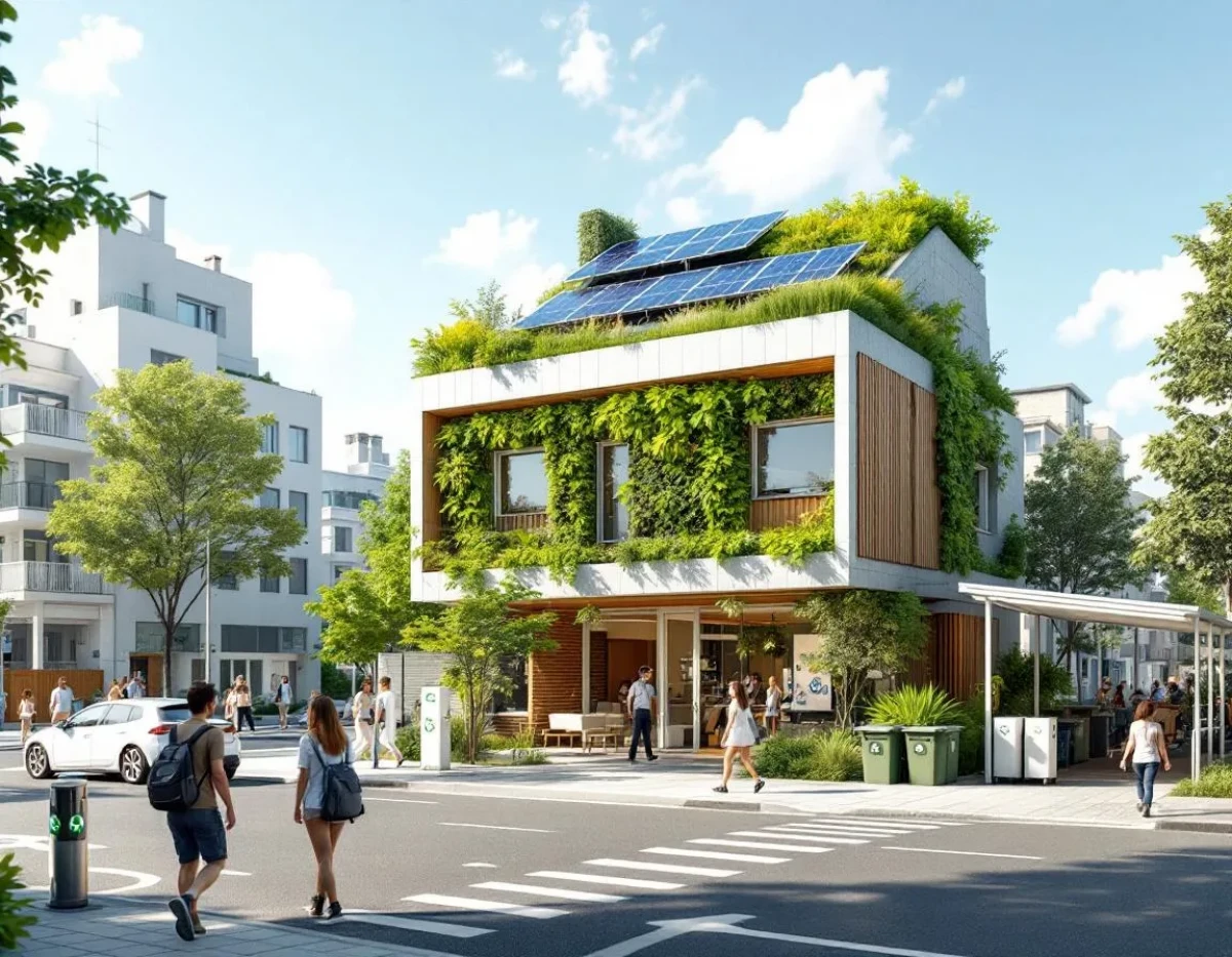 Maison écologique en zone urbaine : contraintes et solutions