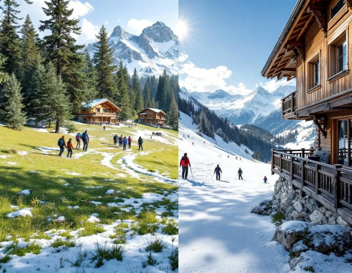Immobilier en montagne été/hiver : double saisonnalité