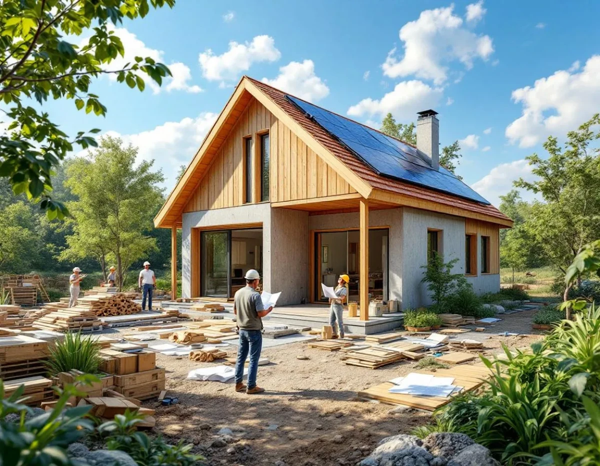 Maison éco-conçue : projet clé en main ou auto-construction ?