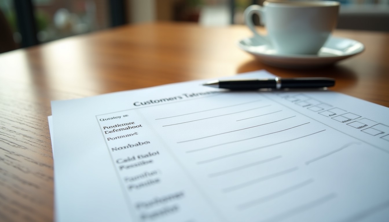 Questionnaire de satisfaction client magasin qui génère des résultats