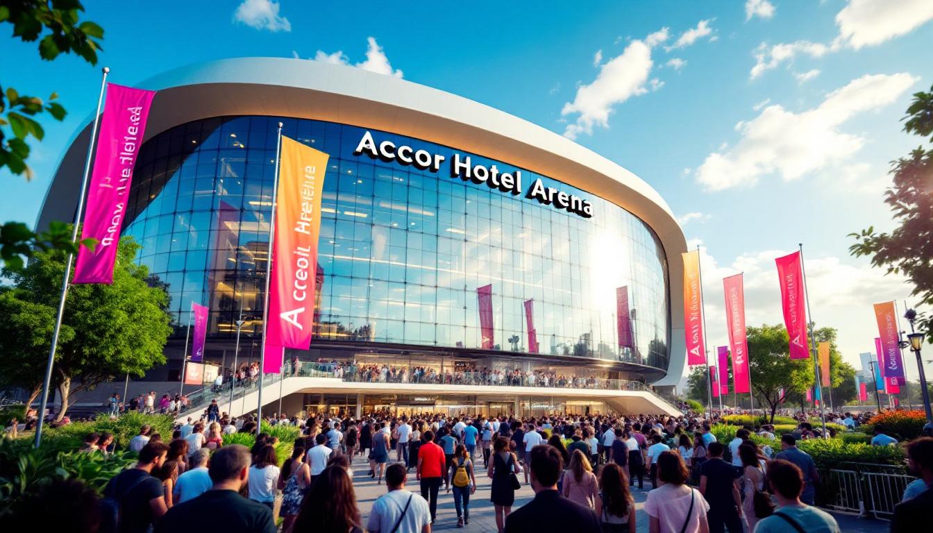 Accor Hotel Arena : capacité, accès et plan de la salle